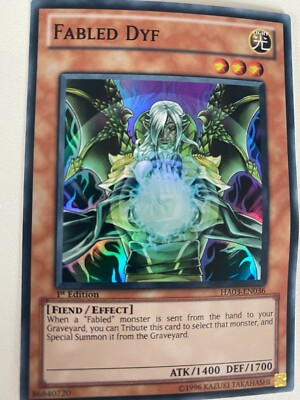 Yu-Gi-Oh! Sagenhafter Dyf HA03-DE036 1. Auflage Einzelkarte