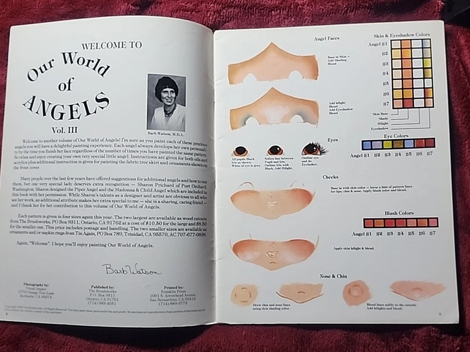 Libro de pintura Tole Nuestro mundo de ángeles volumen III Foto 3 de 4