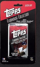 2004 Topps Clubhouse Collection Baseball Sealed Pack