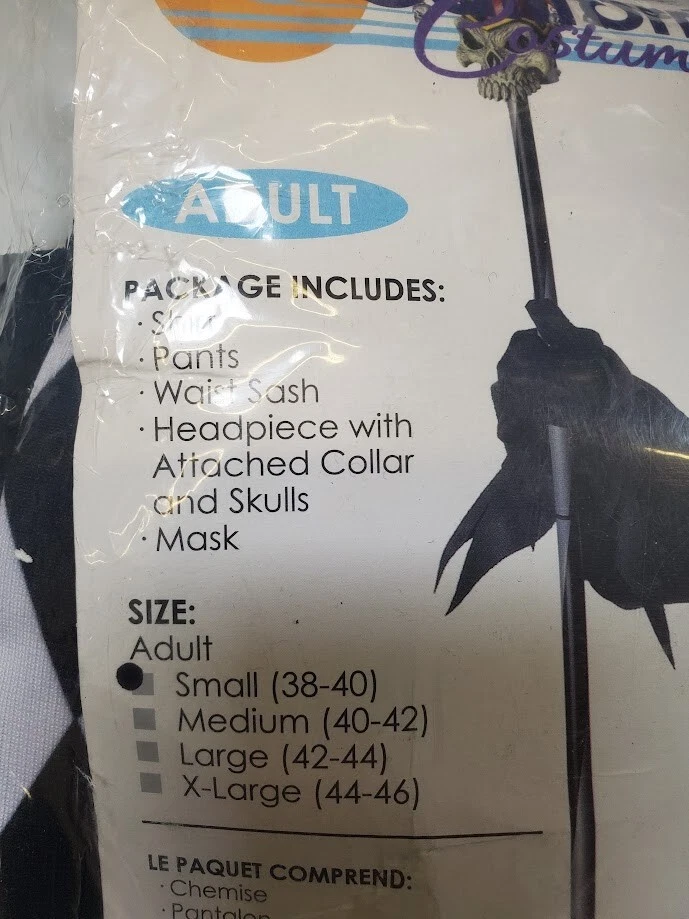 Disfraz California Bufón Malvado Hombre Adulto Fantasmas y Monstruos Talla S - Falta pieza Foto 3 de 4