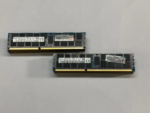 Lot  of 12 - 16GB DDR-3 14900R  ECC REG Hynix/HP HMT42GR7AFR4C-RD /hp 715274-001