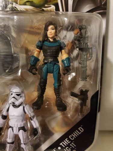 STAR WARS MISSION FLEET MANDALORIAN FIGURES! CARA DUNE SOLDOUT NOT BLACK SERIES! - Picture 2 of 3