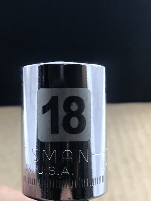 Craftsman 18-mm Socket, 12 Pt., 1/2” Drive, #34662 COMBINED SHIP