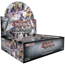 YUGIOH 1ST ED ALLIANCE INSIGHT (ALIN) FACTORY SEALED BOOSTER BOX 24ct ENGLISH