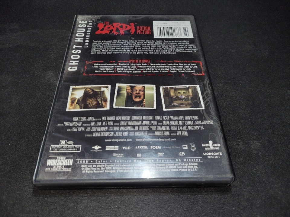 Dark Floors 2008 Widescreen DVD EX+NM condition movie! 31398101833 eBay