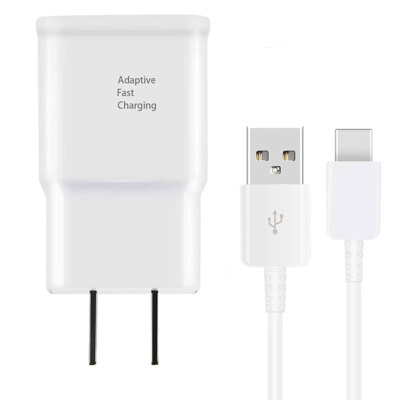 Fast Wall Charger Plug + USB Type C Cable For Samsung Galaxy S20 S8 S9 S10 Note
