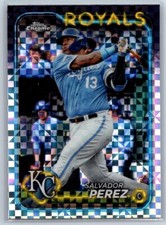 SALVADOR PEREZ - 2024 Topps Chrome Logofractor  #117