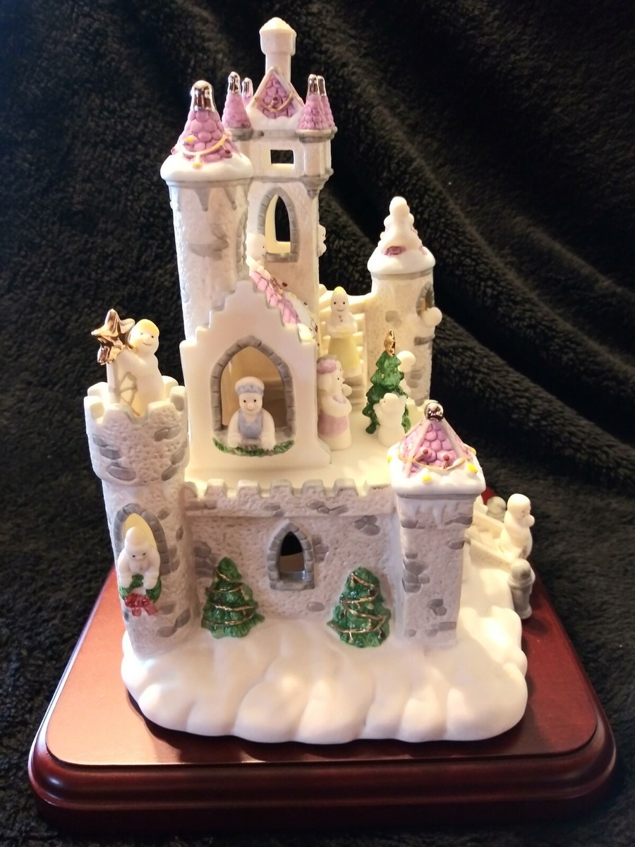 Lenox Snowman Lighted Castle. (Retired) | eBay