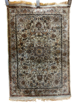 Handgeknüpfter Orientteppich - China Hereke Seidenteppich  95x60 cm