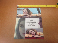 1965 Chrysler New Yorker 300 Newport Sales Brochure 12 Pg Original Literature