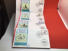ersttagsbriefe sammlung Set Historische Fahrr&auml;der Von 1985