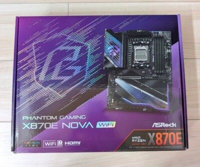 新品未開封 ASRock X870E NOVA WiFi ASRock | X870E Nova WiFi