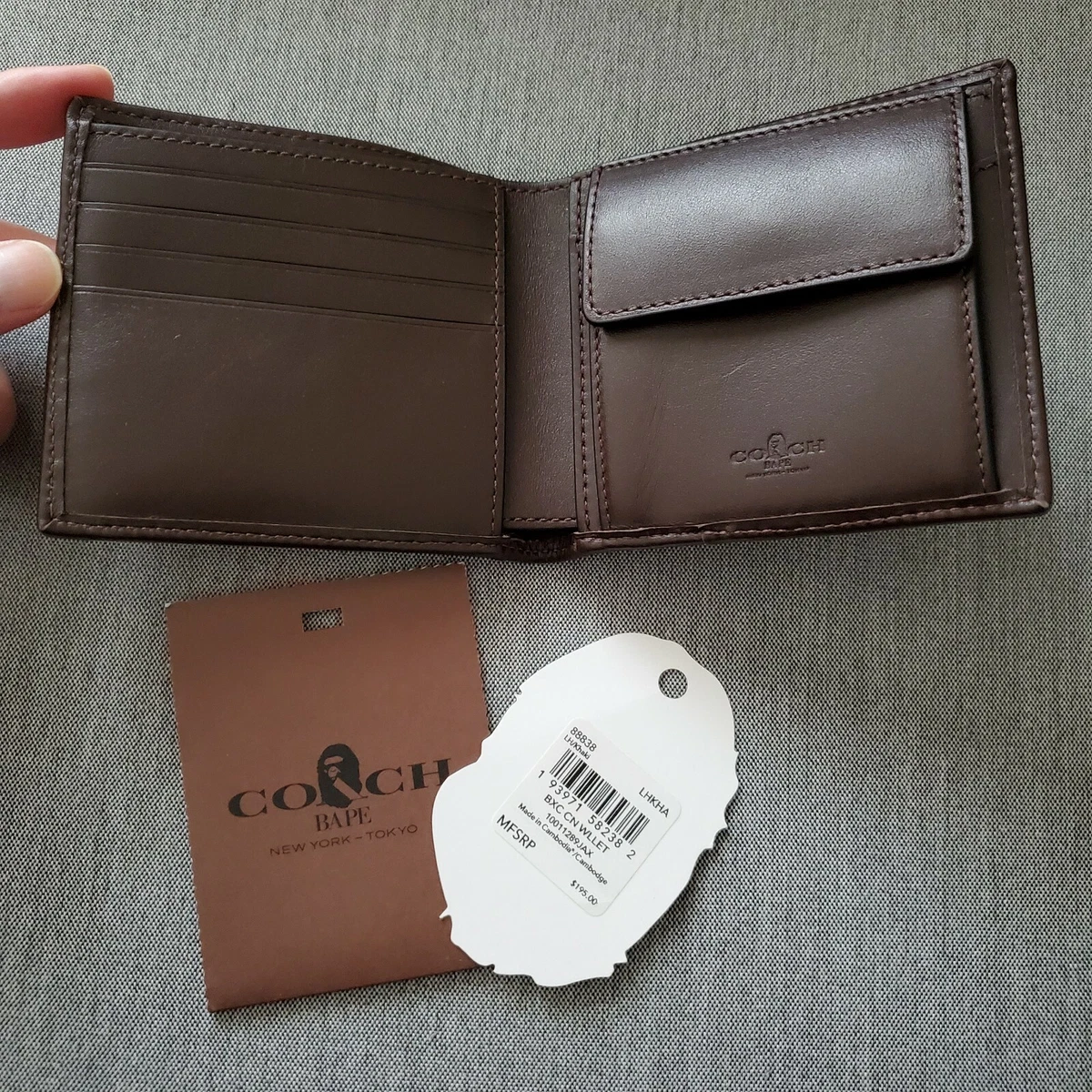 【新品未開封】BAPE COACH COIN WALLET