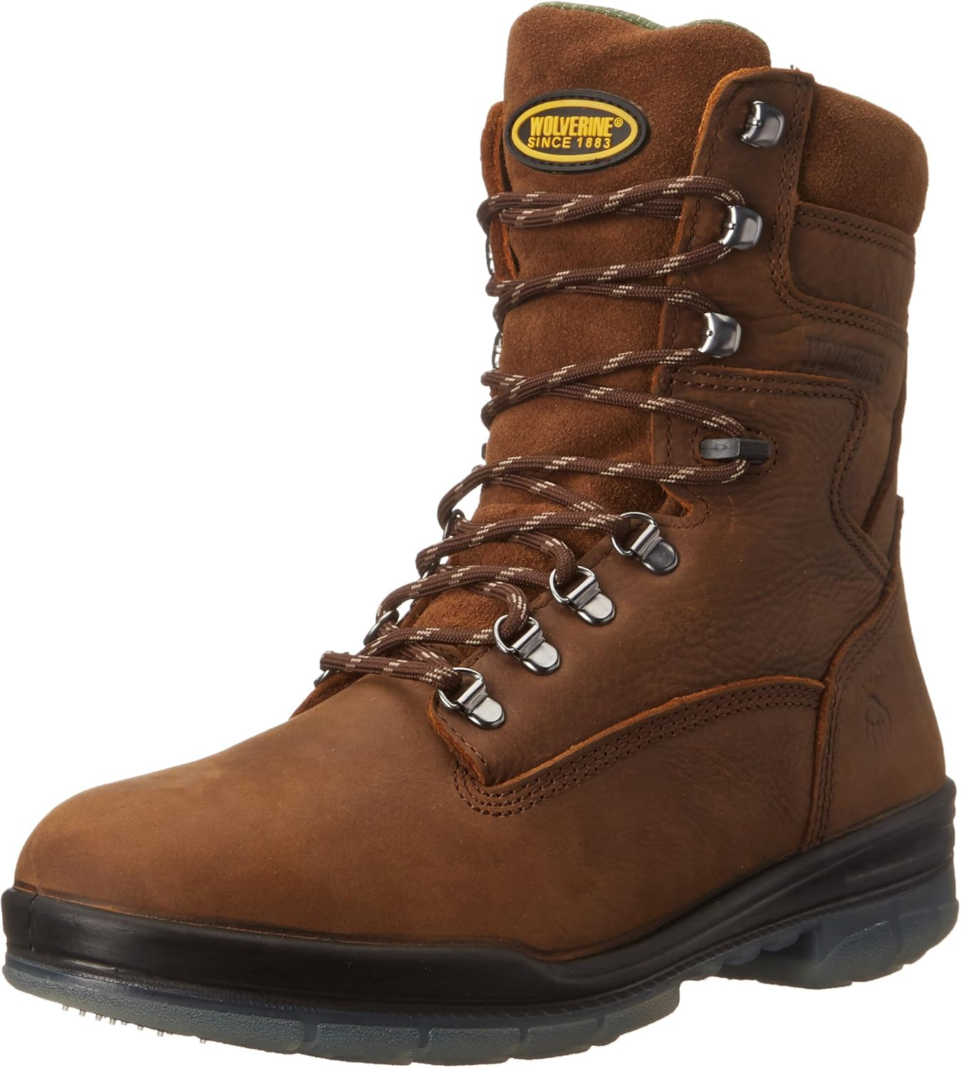 Men's Durashock 8-Inch Steel Toe Work Boot for Tough Jobs