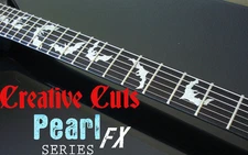 Flying Vampire Goth Bats MOP Vinyl Fretboard Marker bat Sticker Decal for GUITAR
