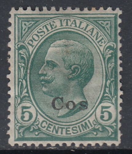 Egeo - Coo (Cos) - n. 2  cv 480$ - SUPER CENTERED - MH* - Picture 1 of 2