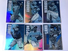 2019 Topps Fire Blue Chip Parallel Base Lot Of 31 Cards...