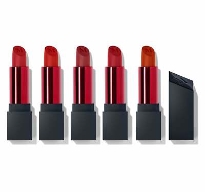 MORPHE The Mega Matte 5 Lipsticks MUAH Beauty Influencer Essential Red Rouge LE