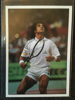 STICKER PANINI TENNIS ATP TOUR 1992 LE SMASH YANNICK NOAH # 202 MINT