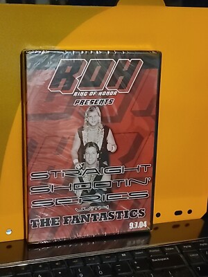 ROH: Straight Shootin Series: The Fantastics DVD, Ring of Honor, NWA, Sealed