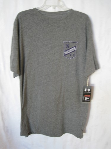 UNDER ARMOUR LEGACY NORTHWESTERN WILDCATS T-SHIRT- Sz: 2XL-FITTED