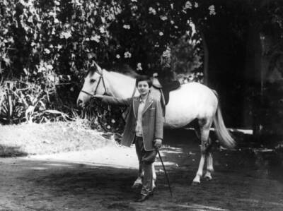 Crown Prince Farouk later Farouk I king Egypt 1937 1952 a pon- 1930 Old Photo