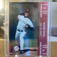 2005 Playoff Prestige Mariano Rivera Xtra Bases Red Parallel #/150 NY Yankees