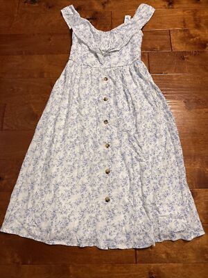 Women s Dress Boutique Francesca's Mi Ami Floral Size Medium NWT $66 Fast Ship