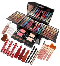UNIFULL 190 Colors Makeup Pallet, Professional Makeup Kit