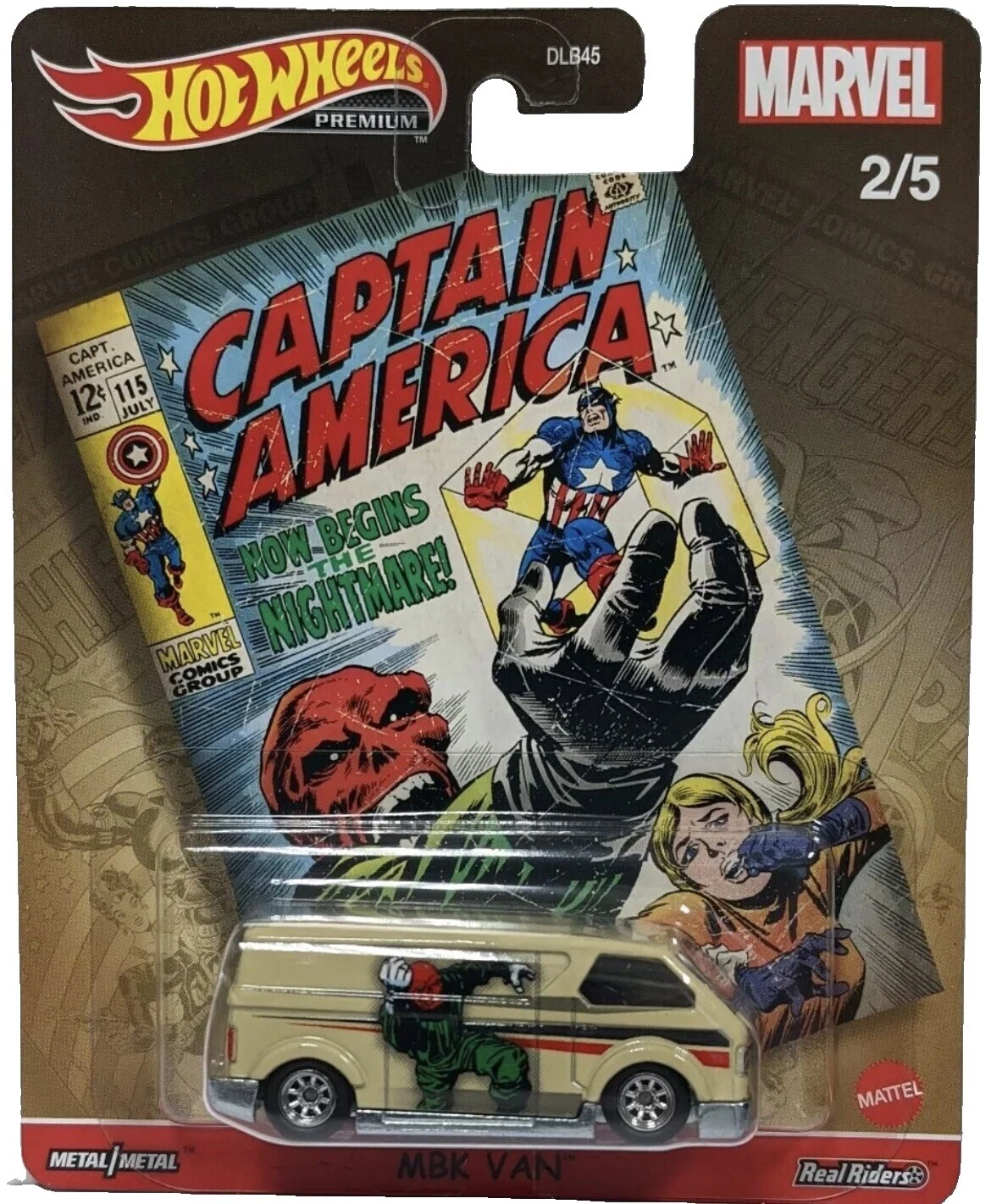 Литые модели и игрушечные транспортные средства Captain America