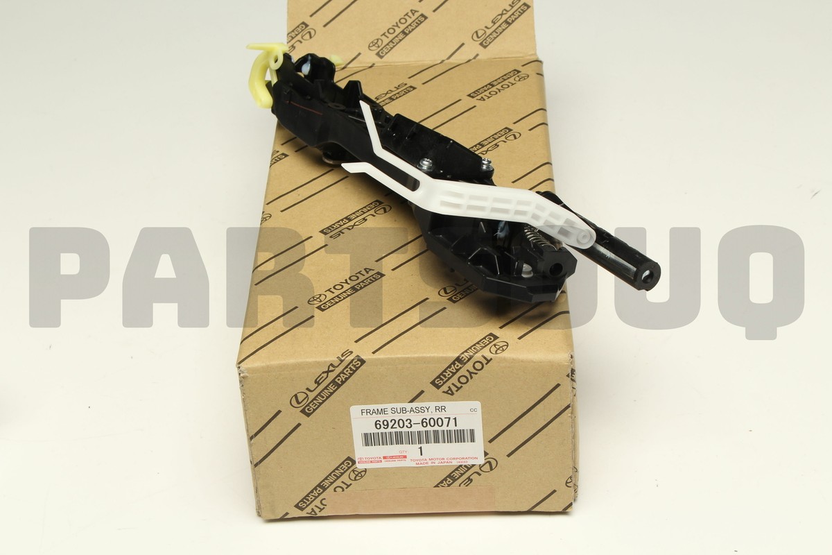 6920360071 Genuine Toyota FRAME SUB-ASSY RR 69203-60071 | eBay