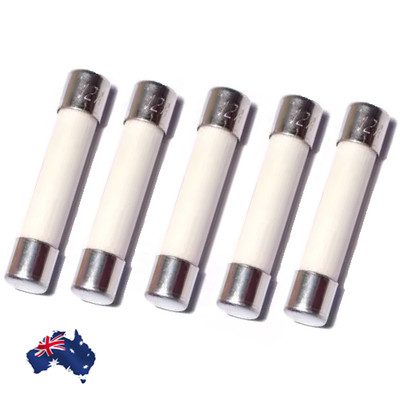 Ceramic Fuse 6mmX30mm 250V 0.5A 1A 2A 3A 4A 5A 6A 7A 8A 10A 12 13 15 16 20 25 30