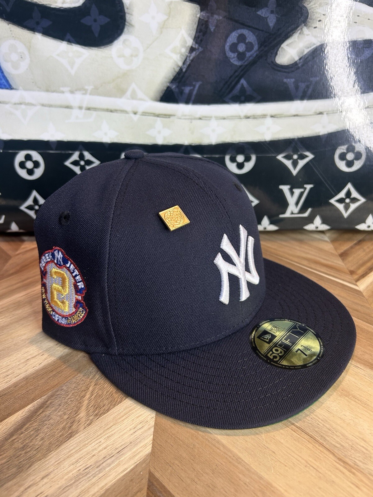 Capsule X New Era New York Yankees Derek Jeter Patch Captain Blue 7 3/8 Kith