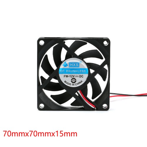 7015 12V Cooling Computer Case Fan Heatsink 70mmx70mmx15mm Marine PC Case CPU - 第 1/2 張圖片