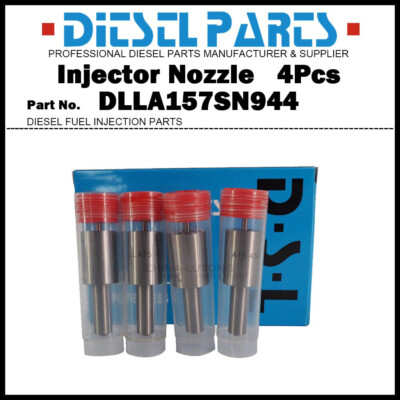4Pcs Diesel Fuel Injector Nozzle Tip NP-DLLA157SN944 for Mitsubishi 8DC11 10DC11