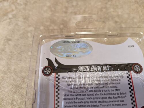 2021 Hot Wheels Rlc 2006 BMW M3 Azul Chip Bestia Bajo Serial # 790/30000 Nuevo - Imagen 4 de 4