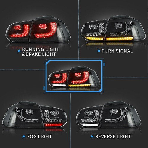 Faro delantero + luces traseras para 2008-2013 VW Golf VI LED Set con secuencial - Imagen 13 de 22