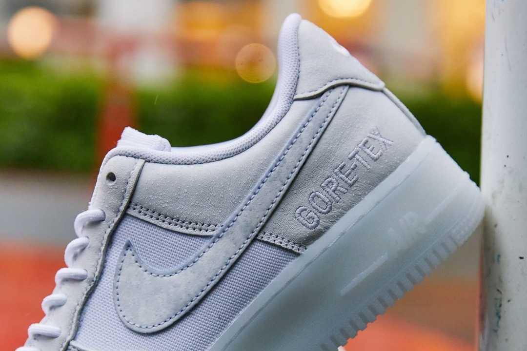 Nike Air Force 1 Low Gore-Tex SUMMER SHOWER WHITE DJ7968-100 US 7.5 No Box  G+