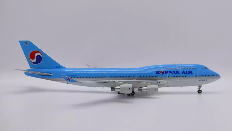 Korean Air B747-400 Reg: HL7461 JC Wings XX20187 Diecast 1 Korean Air B747-400 Reg: HL7461 JC Wings XX20187 Diecast 1