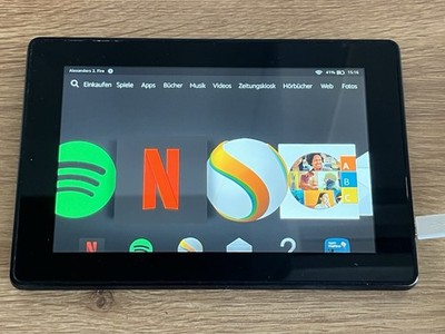 Amazon Kindle Fire HD 3. Gen Tablet 7 Zoll 5GB Schwarz Fire OS Touchscreen