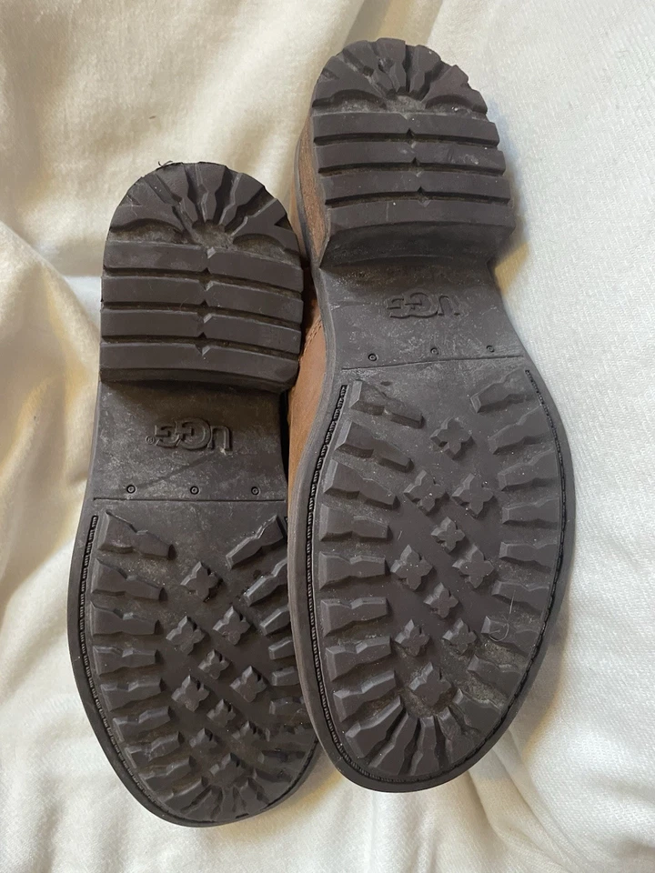 Botines Chelsea UGG Marrón Gamuza, Marrón, Mujer Talla 8.5 Foto 3 de 4