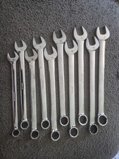 Snap On Tools Oexm710 10 Pc 12pt Metric Combination Wrench Set 10-19mm A Snap On Tools Oexm710 10 Pc 12pt Metric Combination Wrench Set 10-19mm A