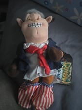 1997 INFAMOUS MEANIES BULL CLINTON New With Tag