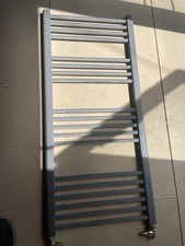 Matt Grey Vertical Towel Radiator