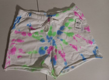 Jenni Intimates Tie Dye Swirl Print Drawstring Pajama Shorts Size Small