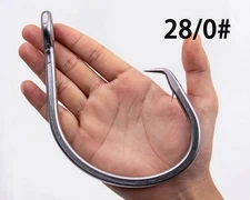 39960 Tuna Circle Fishing Hook Stainless Steel Big Game Saltwater Hook 6/0-28/0