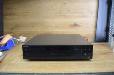 Sony CDP-CE500 5 Disc CD Changer Carousel Player USB Front Recorder No Remote