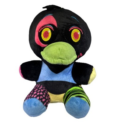 Funko Five Nights At Freddys Glamrock Chica Blacklight Plush FNAF Neon