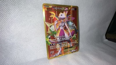 Pokemon Mewtwo EX Full Art Secret Rare Holo Card Breakthrough 164/162 XY