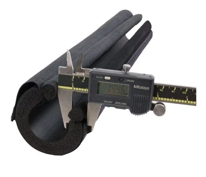 Barra de espuma olímpica premium 15" para agachamentos, impulsos de quadril levantamento de peso - Imagem 3 de 4